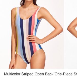 Multicolor one piece